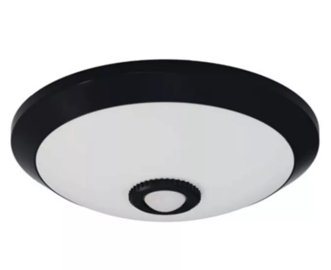 Horoz 400-110-143 Led 360° Sensörlü Tavan Armatürü 18W Beyaz Işık - Siyah Kasa