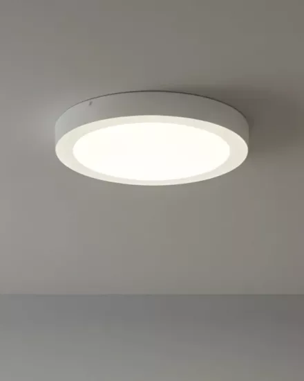 Kendal  KDL423 Sıva Üstü Yuvarlak Led Panel 24W Beyaz Işık 