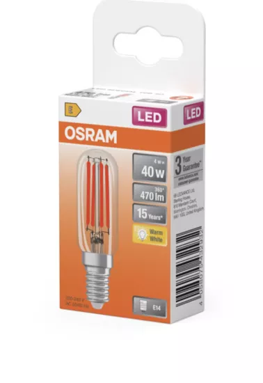 Osram 4W E14 Duy T26 Led Flament Ampul 2700K (sarı ışık) 