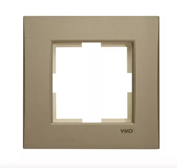 VİKO 92190621 Novella Bronz Tekli Çerçeve 
