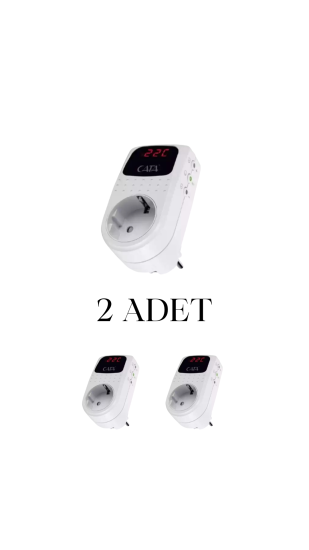 Cata CT-9187 Priz Regülatör Dijital - 2’li Paket
