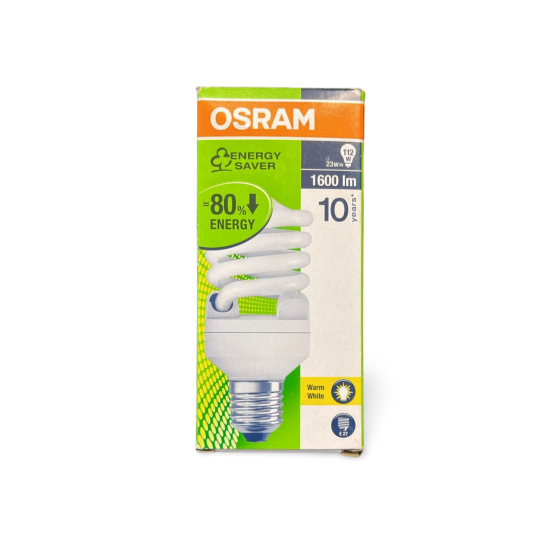 Osram Tasarruflu Ampul Spiral 23W Günışığı (sarı) E27 Duy