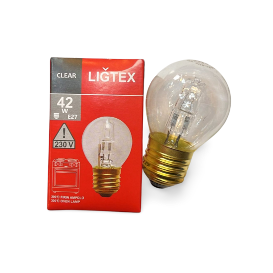 Ligtex Halojen Fırın Ampul 42W E27 Duy 300DRC