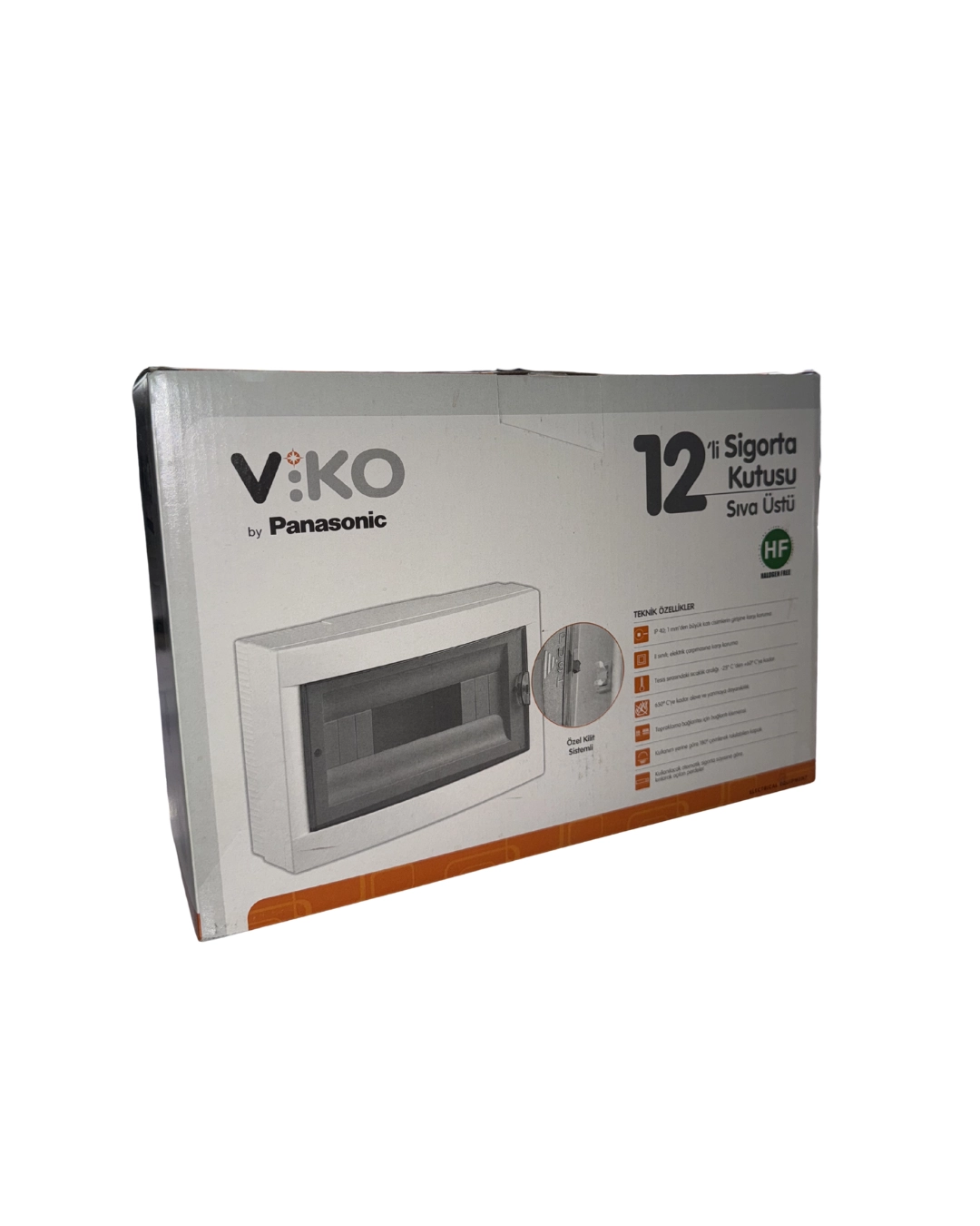 VİKO 90912112 Sigorta Kutusu 12li Sıva Üstü