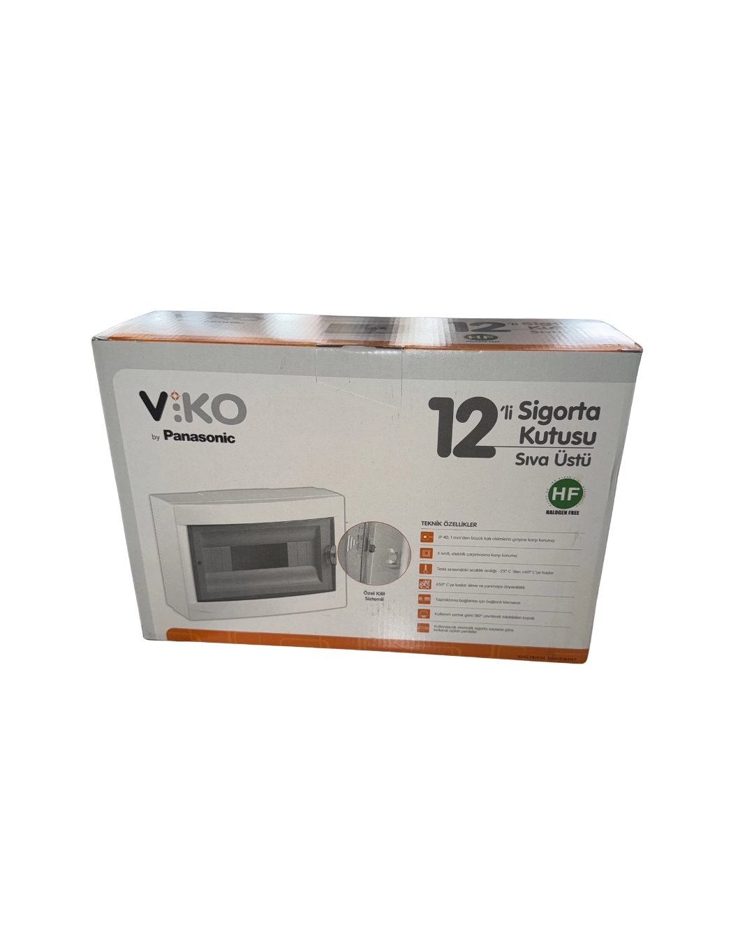 VİKO 90912112 Sigorta Kutusu 12li Sıva Üstü